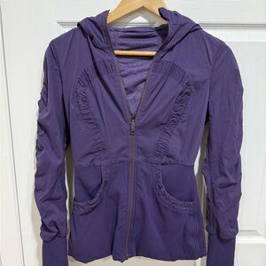 Lululemon Dance Studio hooded Zip-Up Jacket | Women’s Athletic Layer Size 6